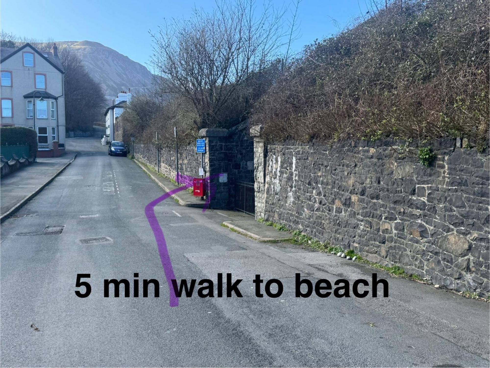 Lovely New 2 Bedroom Condo With Stunning Seaviews Penmaen-mawr Kültér fotó